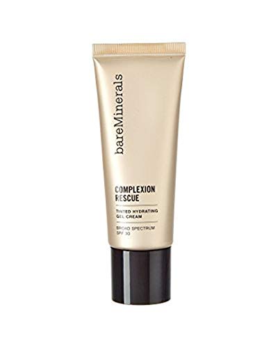 bareMinerals-Complexion-Rescue-Tinted-Hydrating-Gel-Cream-SPF-30-Wheat-45-118-Ounce bareMinerals Complexion Rescue Tinted Moisturizer for Face with SPF 30 + Hyaluronic Acid, Hydrating Tinted Mineral Sunscreen for Face, Skin Tint, Vegan