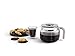 Smeg 50's Retro Style Aesthetic Drip Coffee Machine with 10 Cup Glass Carafe, Auto Start Feature, Keep Warm Plate, and Two Coffee Strength Settings (Red)