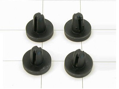 for BMW 74-97 Plastic Plug-in Nuts 4 License Plate Screw Mount Retainer e30 e32 e34