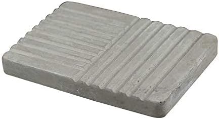 Silicone Concrete Mold for Soap Dish Rectangular with Stripe Handmade Cement Mould Nordic Original Ornaments