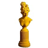 GWW Diosa Venus Busto Escultura,Resina Arte Moderno Figura,Moda Estatua para Living Room Home Decor