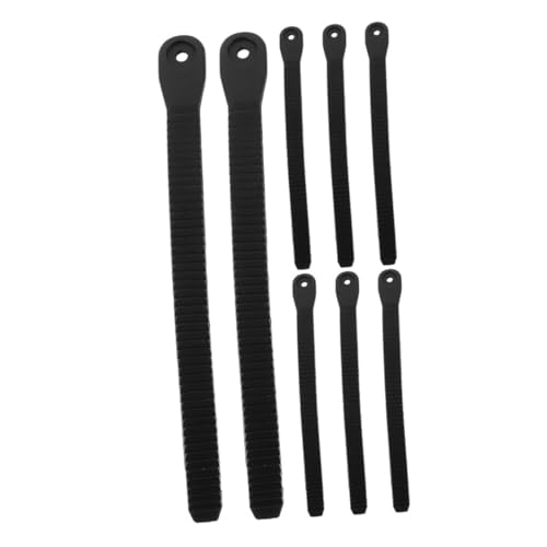 Yardwe 8pcs Replaceable Skate Straps for Ice and Inline Skates Adjustable and Easy to Install Fit for Enhanced Comfort and Performance Suitable for Indoor and Outdoor Use