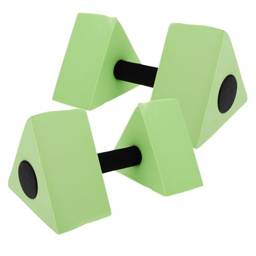 Mikinona 2 Piezas Pesas de Agua para Piscina EVA Triángulo Resistencia Entrenamiento Acuático Recuperación Fuerza Superior Cuerpo Ejercicio Piscina Gimnasio