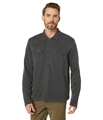 Lucky Brand Men's French Terry Western Shirt