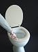 Produktbild Polsi Soft WC Sitz gepolstert Farbe beige mit Edelstahlscharnieren