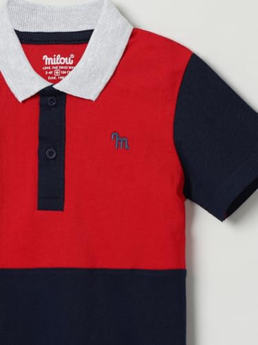 Image of Milou Baby-Boy's Regular Fit Polo Shirt