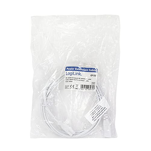 LogiLink Prolunga per cavo di alimentazione, 2 m