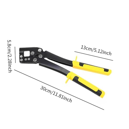 Pince à sertir keel pour métaux et tôle de placoplâtre - 4