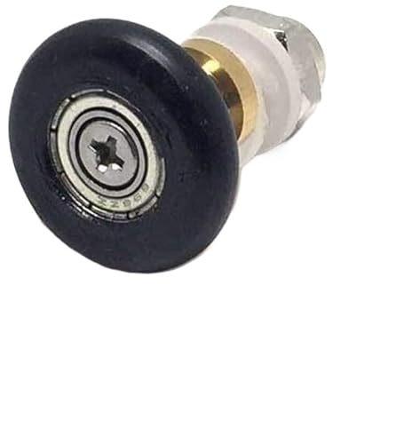 Roulettes de porte coulissante 25mm en nylon pour réparer une cabine de douche bloquée