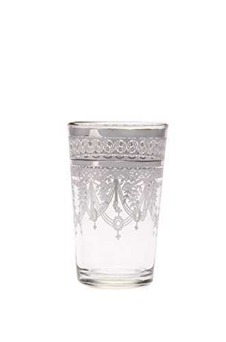 Orientalische verzierte Teegläser Set 6 Gläser bunt Gold | Marokkanische Tee Gläser 6 Farben Deko orientalisch | 6 x… – Bild 4