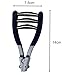 kowaku Tennis Equipment Starting Clamp for Badminton with 3 Spring Design, Black