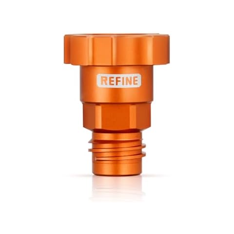REFINE Spray Gun Cup Adapter, External Thread Adapter, M16*2.25mm Thread Paint Gun Cup Adapter, Fit for REFINE RS8801/RS8801D/RS8901 Air Spray Guns Cover