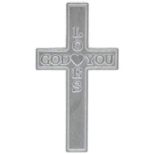 Sterling Gifts God Loves You Pocket Cross (Pack of 25)