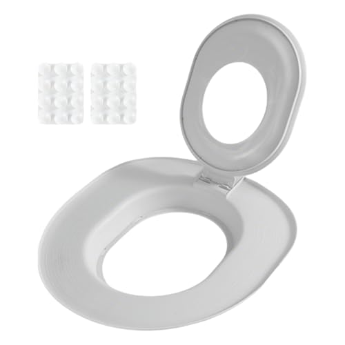 Asiento de baño felino para eliminar la arena en el inodoro interior 8