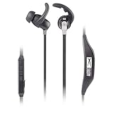 Altec Lansing MZW101-BLK Bluetooth Earphones, Waterproof in-Ear Earbuds, Boasting Up to 6 Hours of Battery Life, USB Charge Cable Included, On-Board Microphone, 33-Ft Wireless Range, Black