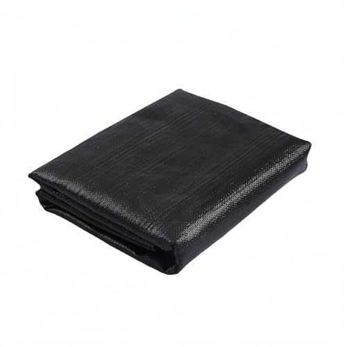 防草シート 黒色 幅1〜4m | 高密度不織布・高遮光率・高耐久仕様 | 雑草防止/除草対策用・自由にカット可能・ガーデン/農園/花壇/果樹園に最適 (3*5m,ブラック)
