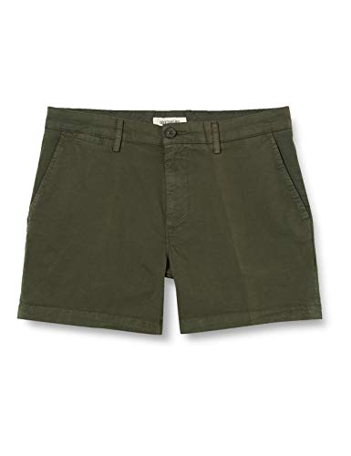 Image of Amazon Essentials Men's Slim-Fit 5 inch Flat-Front Comfort Stretch Khaki Chino Shorts with Elastic Waistband