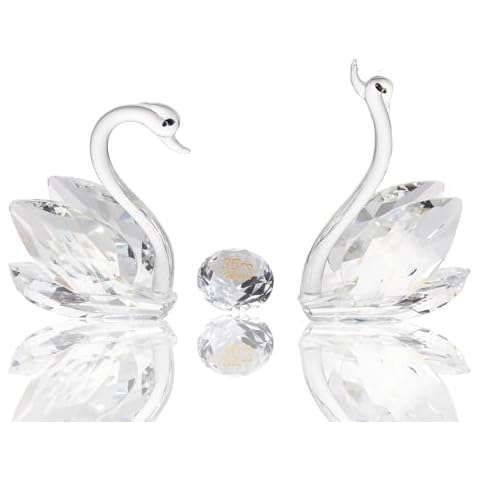 Crystal Swans Anniversary Gifts Set Cover