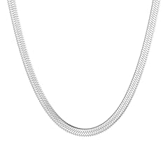 5mm Snake chain-White Gold