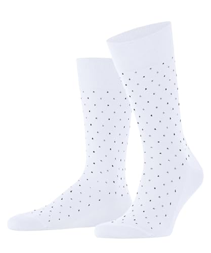 FALKE Herren Socken Cool 24/7 M So Baumwolle einfarbig 1 Paar, Weiß White 2000 Perfect Tie, 43-44