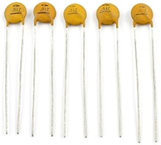 .01 mfd Ceramic Disc Capacitors (5 Pieces)