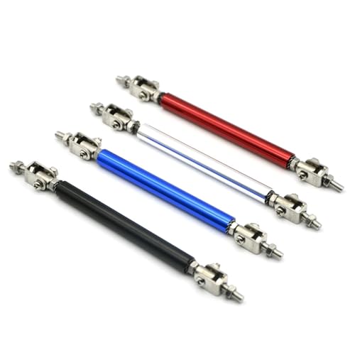 Kit support de pare-choc avant 200mm argent réglable pour traction auto - 2