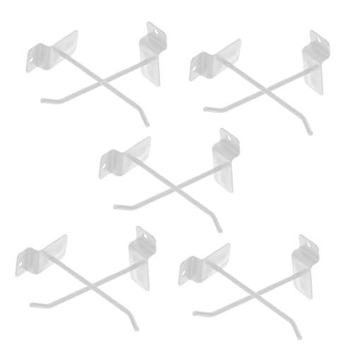 STOBAZA Elegant Supermarket Shelf Hooks 10cm Replacement Utility Hooks Iron Pegboard