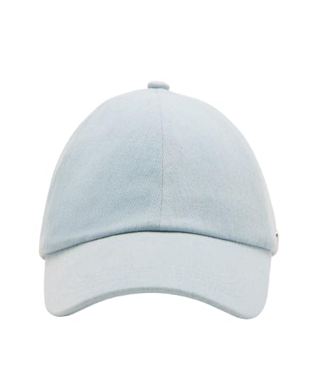 Casquette de baseball denim Steve Madden June pour femmes en taille unique ajustable