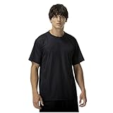 [ミズノ] トレーニングウェア 半袖 Tシャツ ナビドライ Uネック 吸汗速乾 インナー 肌着 【Amazon限定モデルあり】 32MAC190 メンズ ブラック/ブラック L