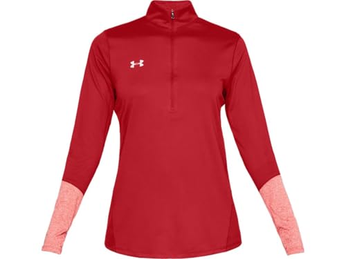 T-Shirt Locker Under Armour col zippé respirant femme