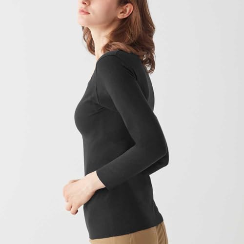 グンゼ ブラトップキレイラボ 縫い目がない 綿混 厚手 起毛 暖かい カップ付き 長袖インナー あったかインナー KL9959R の商品画像 1