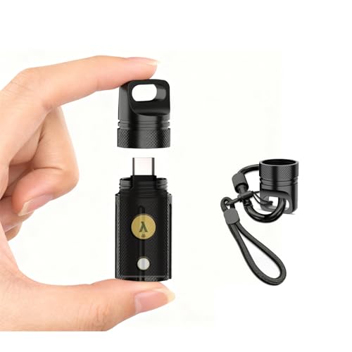 Upgrade Secure Portable Protector Case Fully Compatible with YubiKey 5/5C NFC Waterproof and Shockproof Cryptocurrency Cold Wallet Security Case