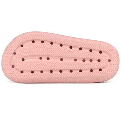 Kids Double Buckle Cloud Slides Boys Girls Soft EVA Thick-Sole Sandals Breathable Unisex Slippers Lightweight Beach Pool Shower Shoes4