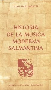 Portada de Historia de la música moderna salmantina