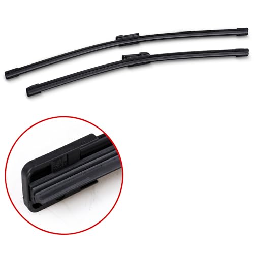 Image of BOSCH 3397014315 AeroTwin Wiper Blade Combo Pack - Set of 2 (24 inch & 20 inch) | Driver and Passenger Side Original Equipment Replacement Blades