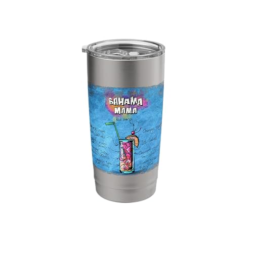 Bahama Mama Cocktail Alcohol Bahama Mama Recipe Stainless Steel Insulated Tumbler