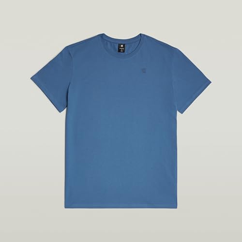 G-STAR Herren Base-S T-Shirt, Blau (Dutch Blue D16411-336-G989), XS 4