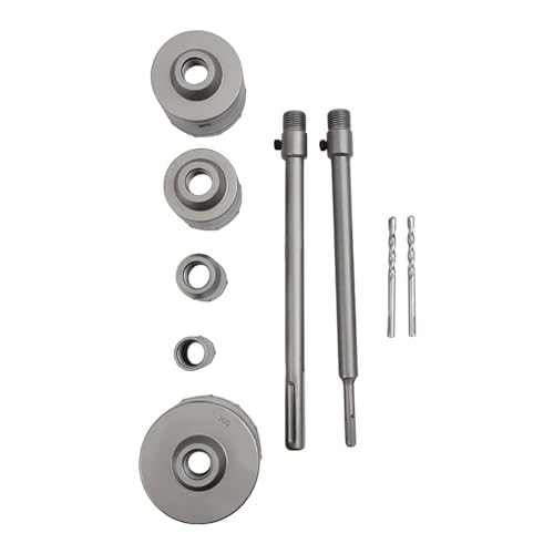 Set de brocas para concreto 9 piezas