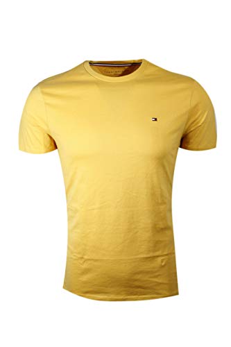 Image of Tommy Hilfiger Men's Stretch Jersey Crew Neck T-Shirt Gray