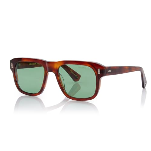Image of Shisen Fox YOROKOBI Unisex Sunglasses with Iconic Design & Smudge Free Lenses, Anti-Reflective Coating & 100% UV Protected Frames with Protective Case & Lens Elixir