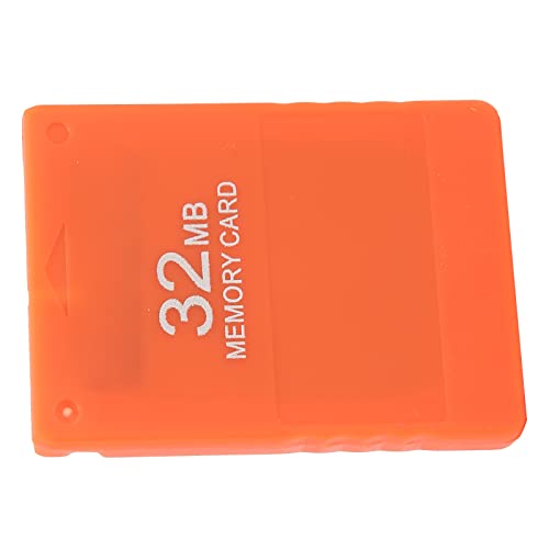 Vbestlife Cartão de memória de 32 MB para Playstation 2, cartão de memória portátil de alta velocida