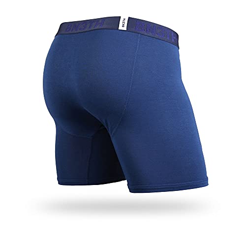 Bn3Th Men's Classic Boxer Briefs - Breathable Underwear With Our Patented Three-Dimensional Mypakage Pouch, Navy, X-Small #TOP1
