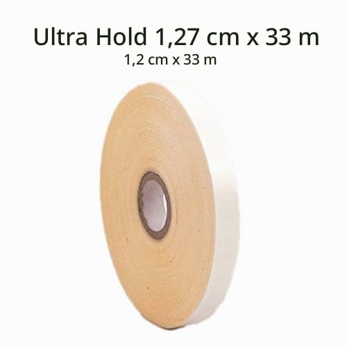 "Ultra Hold" Walker rodillos cara Cintas adhesivas etiquetas sustitución sistema pelo hombres Toupee extensión pelo peluca paquetes pelo armadura cierre encaje frontal(36 yardas y 1/2 pulgada)