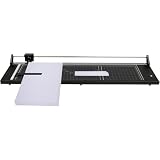 Ręczna Przycinarka Do Papieru, Precyzyjna Obrotowa Przycinarka Do Papieru Z Zapasowymi Ostrzami I Kluczem Sześciokątnym, Rozmiar Cięcia 1200 X 300 Mm Do Papieru Fotograficznego Papieru Biurowego