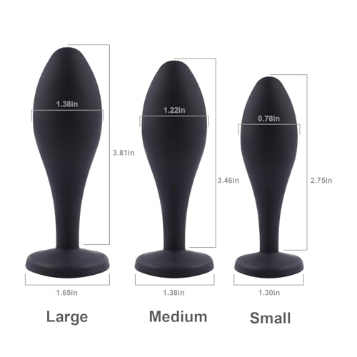 Jeweled Anal Plugs 3 Piece Training Kit Adult Sex Toy Set - Image 3
