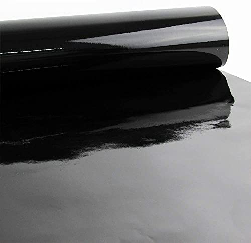 Adesivo Preto Brilho Black Piano Para Envelopamento 1,40m x 50cm