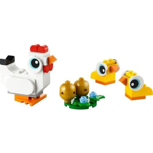 Creator Easter Chickens 30643 Polisacco, Multicolore - Lego - Immagine 1