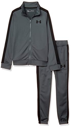 Preisvergleich Produktbild Under Armour Jungen Knit Trainingsanzug Dunkelgrau, Schwarz, M