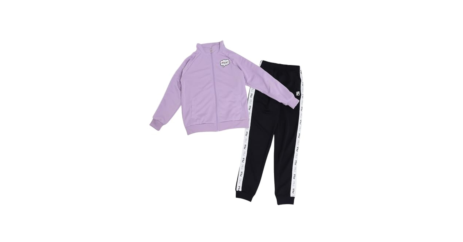 Amazon | [フィラ] ガールズ ジャージ 上下セット ウォーム