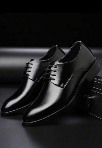 Men Business Formal lace up Dress Shoes3